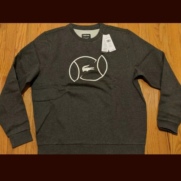 mens lacoste sweatshirt sale